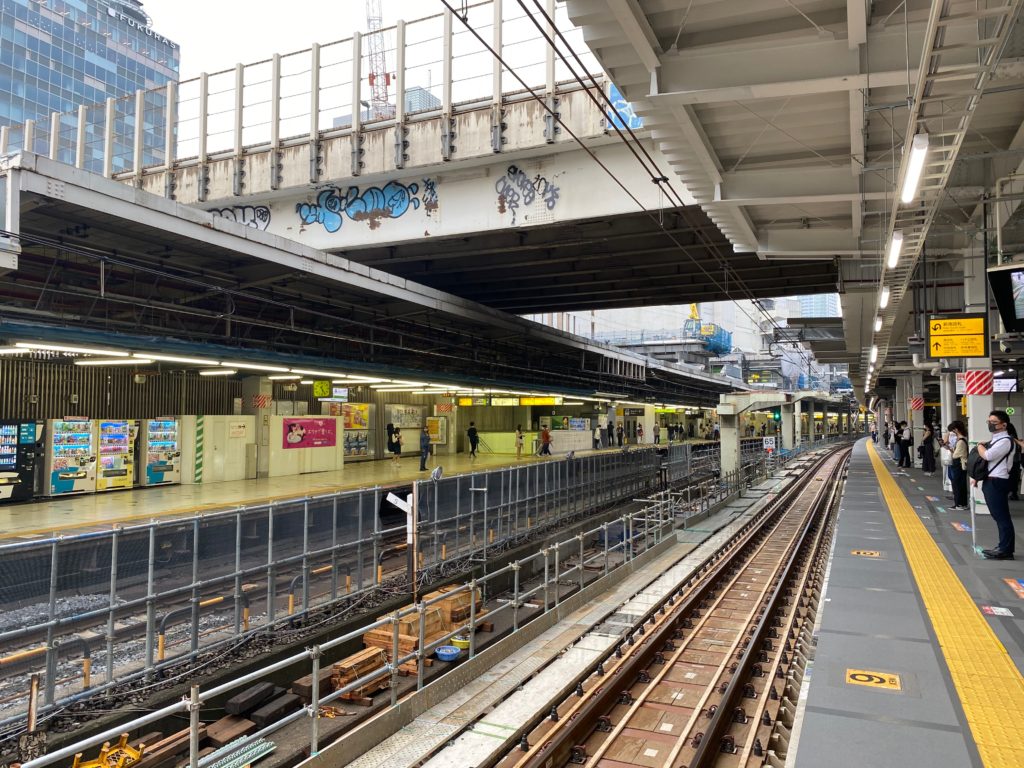 渋谷駅埼京線／湘南新宿ラインホーム